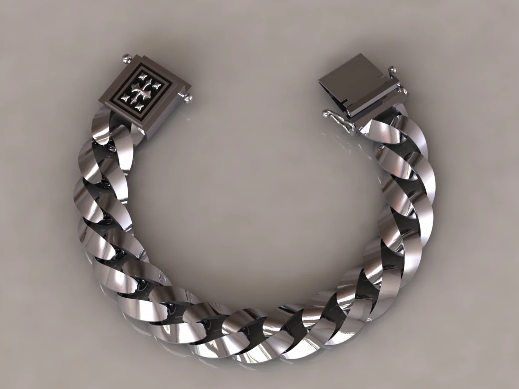 chain bracelets 06 3D Print Model .c4d .max .obj .3ds .fbx .stl .blend
