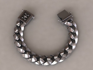 chain bracelets 06 3D-printmodel