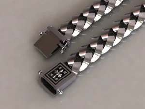 chain bracelets 06 3D Print Model