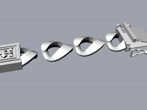 chain bracelets 06 3D Print Model