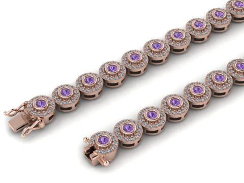 Bracelets 3D Print - 01 3D Print Model