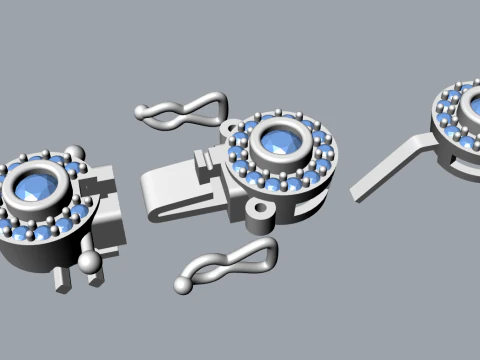 Bracelets 3D Print - 01 3D Print Model