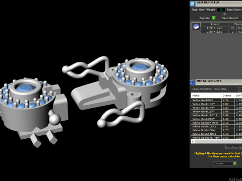 Bracelets 3D Print - 01 3D Print Model