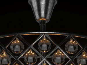 large pendant zig zag timothy oulton Model 3D