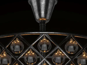 large pendant zig zag timothy oulton 3D Model