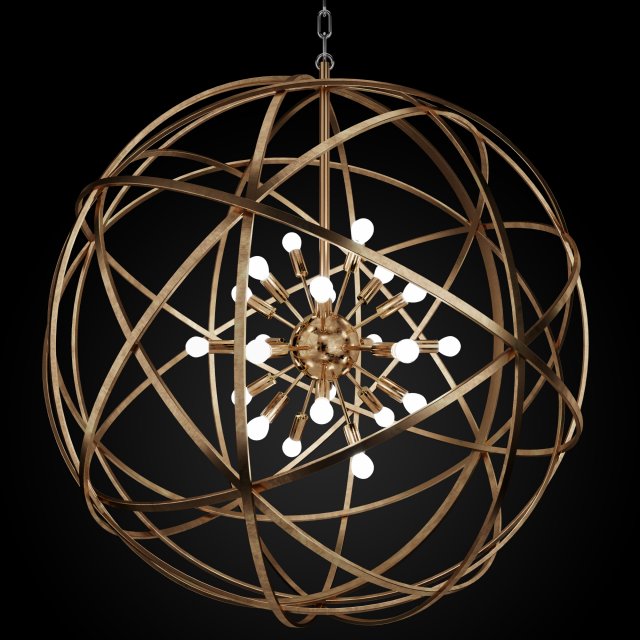 home concept nest-large-pendant 2018 3D 모델 .c4d .max .obj .3ds .fbx .stl .blend 