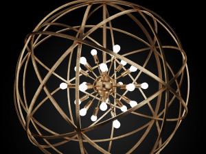 home concept nest-large-pendant 2018 3D Model