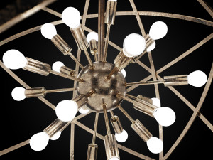 home concept nest-large-pendant 2018 3D 모델