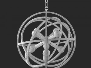 nest pendant small lampa halo 1976 Modelo 3D