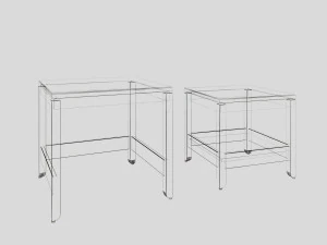 hastva ikea table 2018 3D Model