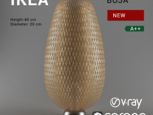 boja lamp ikea 2018 3D Model