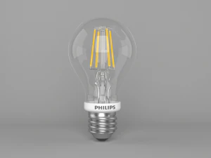 philips led bulb 2018 3D Model