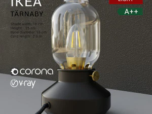 tarnaby lamp ikea 2018 3D Model