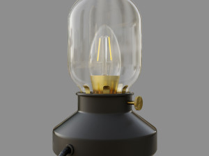 tarnaby lamp ikea 2018 Modèle 3D