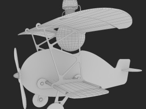 baby piloto azul lamp leroymerlin 2019 3D Модель