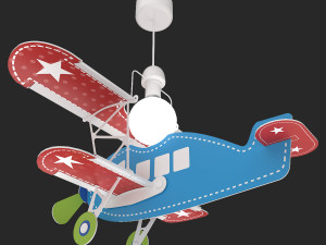 baby piloto azul lamp leroymerlin 2019 3D Модель