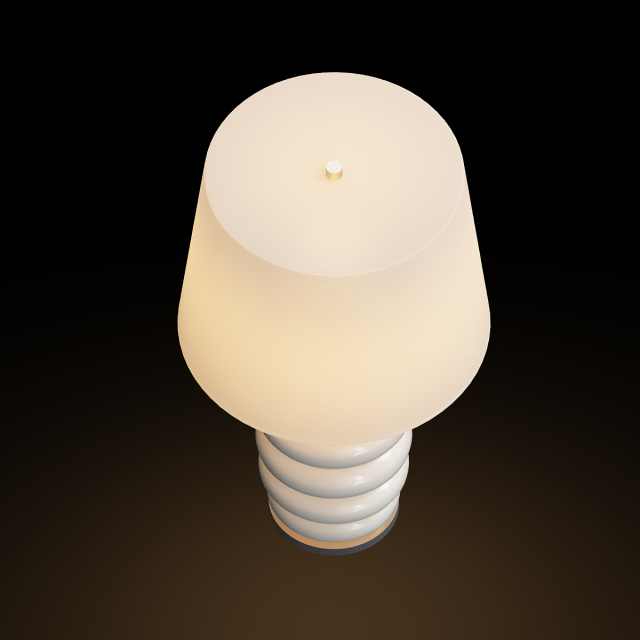 phoebe stacked table lamp 3D Model .c4d .max .obj .3ds .fbx .stl .blend 