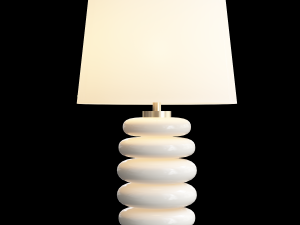 phoebe stacked table lamp 3D Model