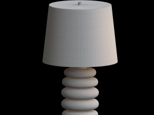 phoebe stacked table lamp 3D Model