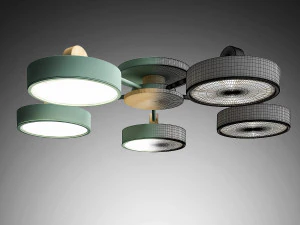 lustres de tubar&atilde;o Modelo 3D