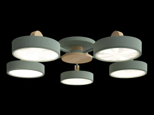 shark chandeliers 3D Model