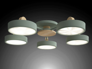 shark chandeliers 3D Model