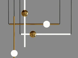 774 miotła Orion &ndash; kula świetlna Model 3D