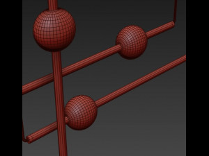774 broom orion globe light 3D-Modell