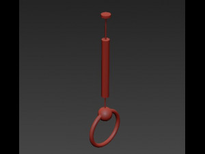lee broom ring light Modello 3D