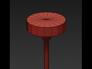 lee broom ring light Modello 3D