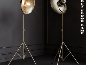 loft floor lamp 3D 모델