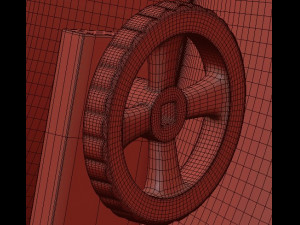 loft floor lamp Modelo 3D