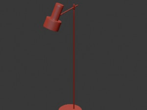 margarita brass floor lamp 3D Модель