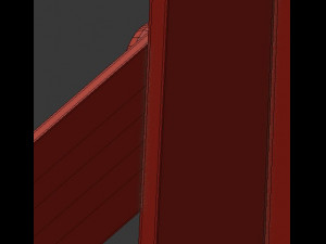 radial cage floor lamp 3D Model
