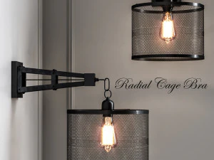 radial cage bra 3D Model