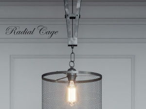 radial cage 3D 모델