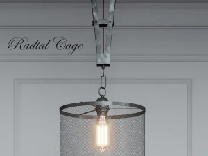 radiale kooi 3D Model