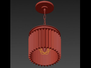rh 1920s odeon clear glass 3 light round chandelier 30 3Dモデル
