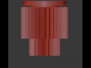 1920s odeon clear glass ii 3D Модель