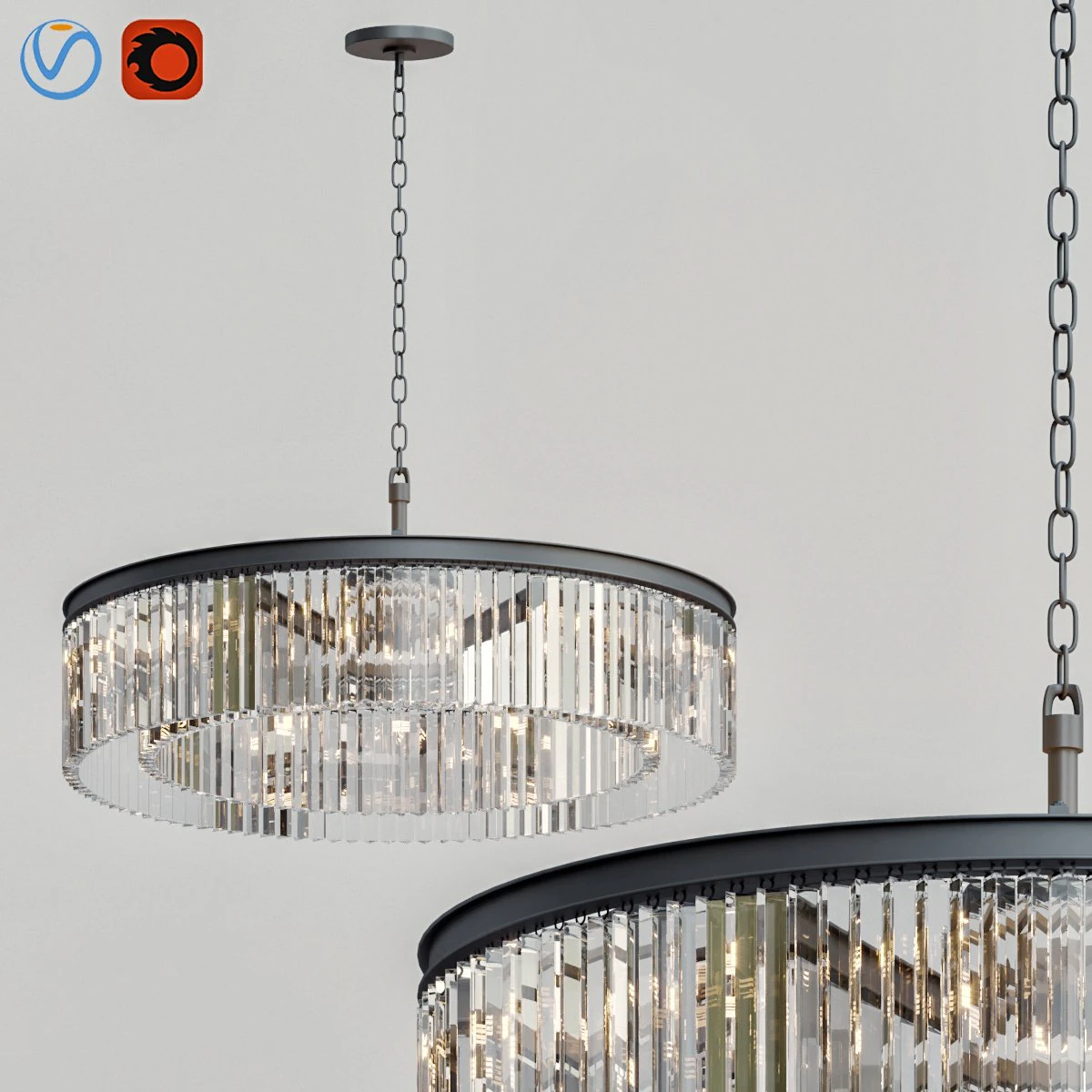 rhys clear glass 3D Model .c4d .max .obj .3ds .fbx .stl .blend