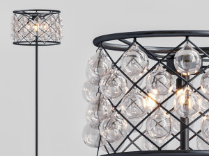 spencer floor lamp Model 3D