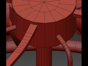 spencer floor lamp Model 3D