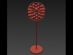 spencer floor lamp Model 3D