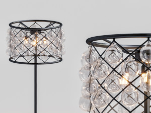 rh spencer table lamp 3D Model