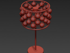 rh spencer table lamp 3D Model
