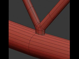 pencer hoop chandelier 3D Model