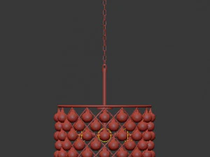 pencer hoop chandelier 3D Model