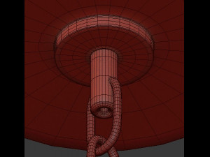 spencer hoop chandelier 3D Model