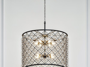 spencer hoop chandelier 3D 모델
