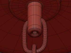 spencer hoop chandelier 3D Model